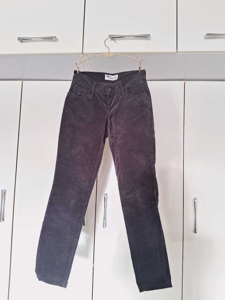 Old Navy Grey Corduroy Pants Kids