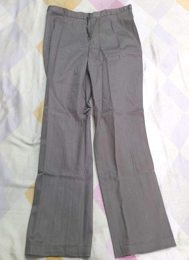 Women&#39;s Grey Formal Trousers Size 30