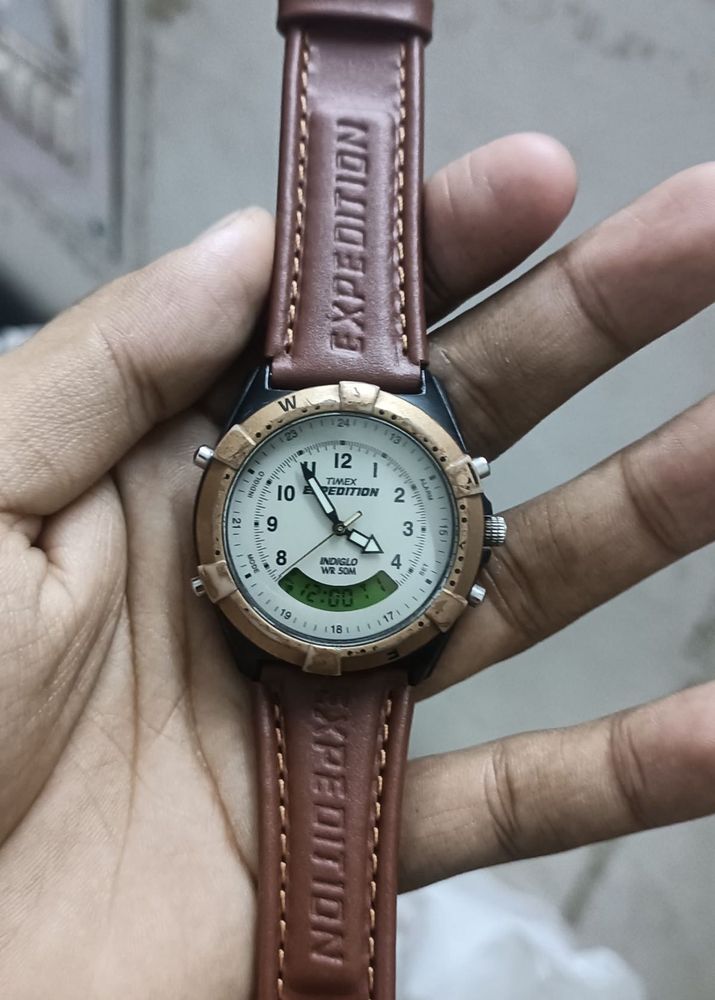 Timex Expedition Indiglo 50 Mm Watch
