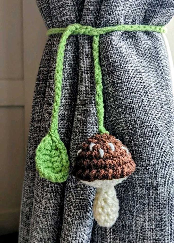 Handmade Crochet Curtain Tie