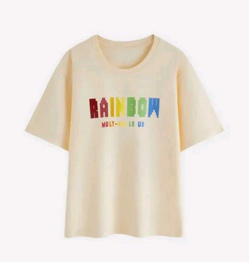 Rainbow Multi-Colour Tee