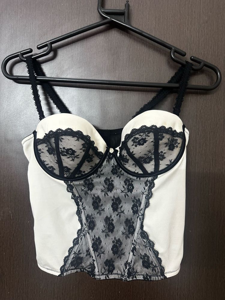 Lace Bustier Top