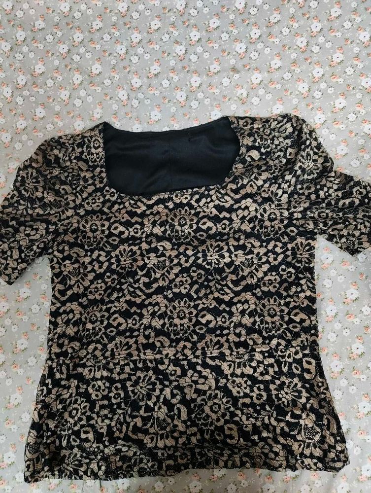 Floral Lace Top
