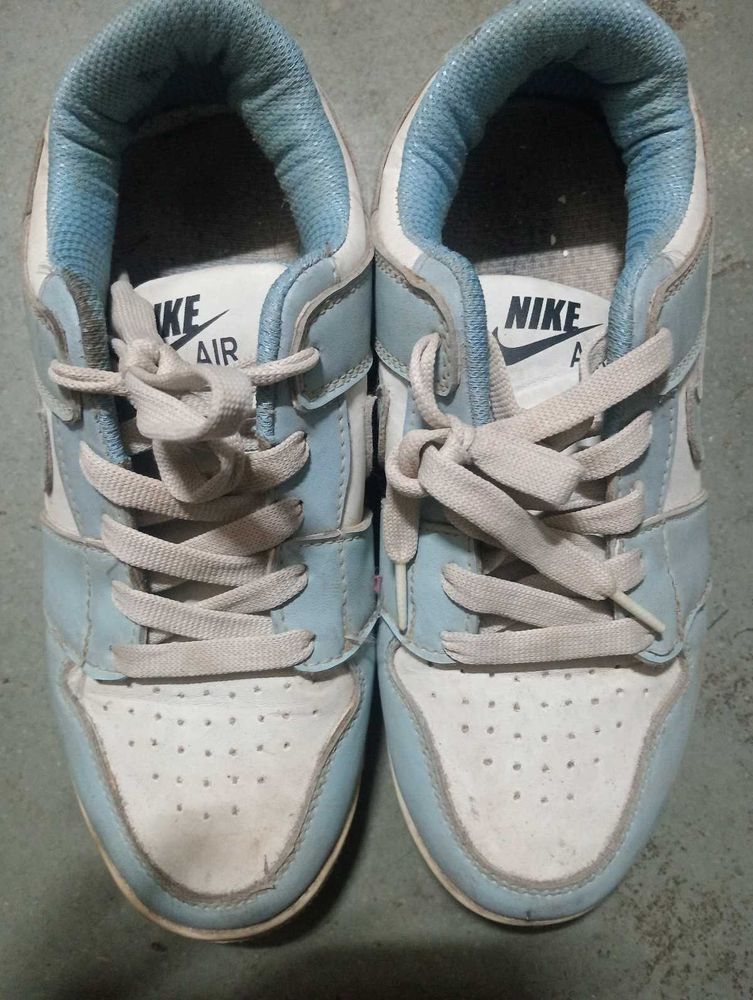 Nike Air Sneakers - Light Blue/White