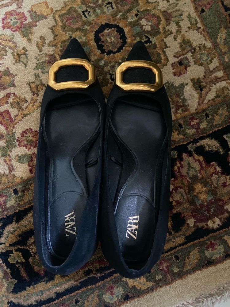 Zara Black Heels