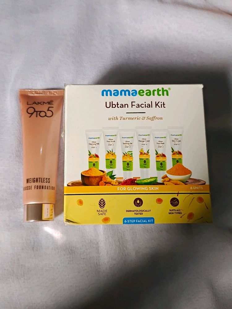 Combo Foundation And Facial Kit