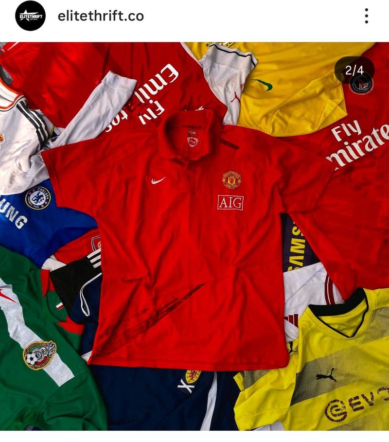 Red Manchester United Jersey