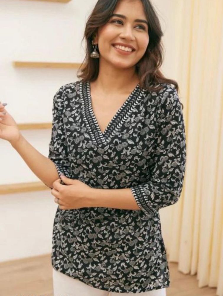 Floral Print Top