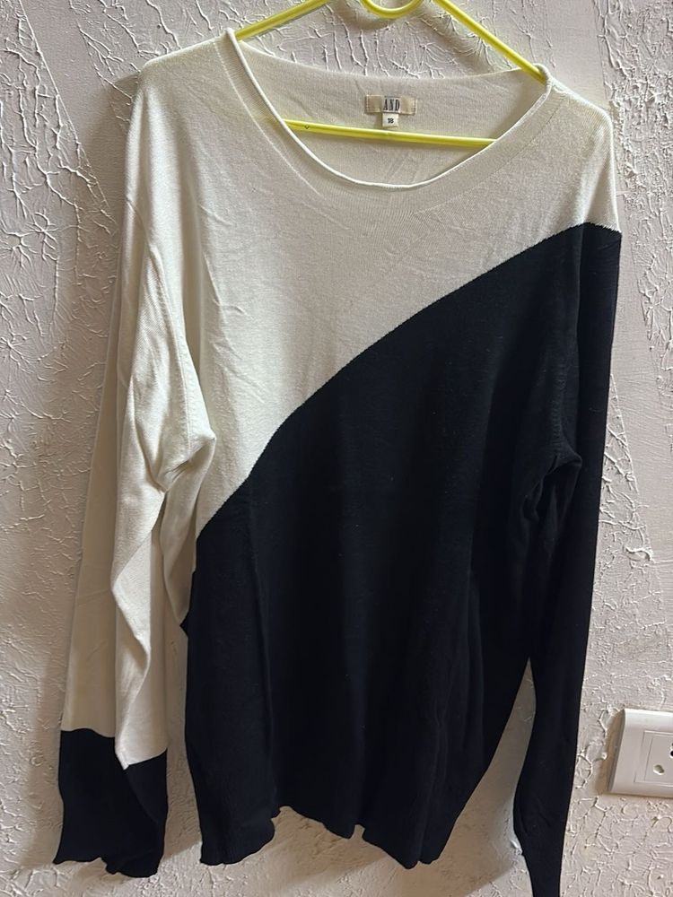 AND Color Block Sweater