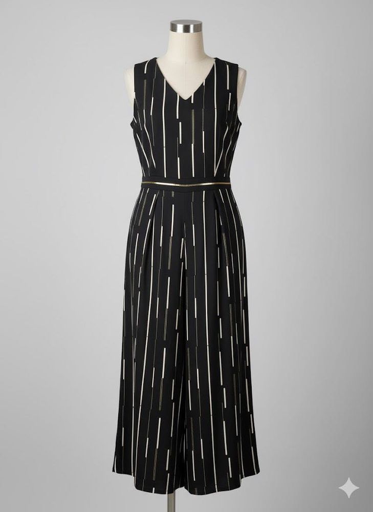 Striped Jumpsuit