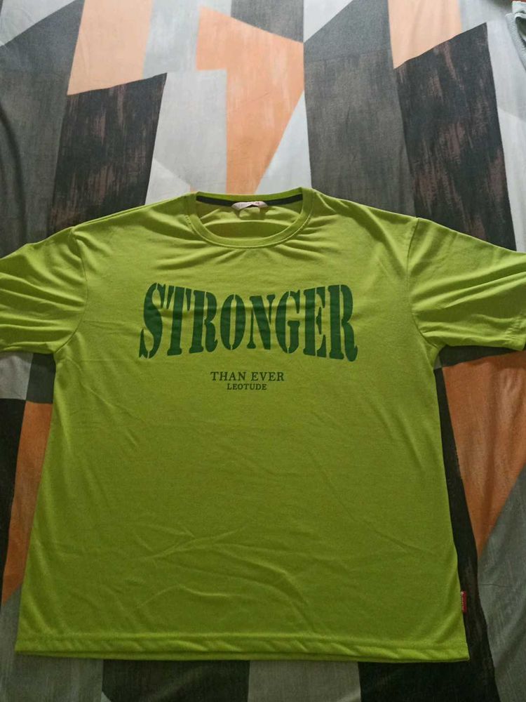 Lime Green Graphic Tee