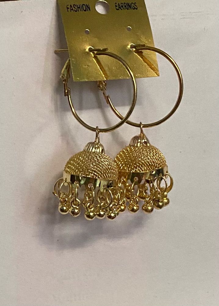 Combo Of Fancy Jhumka Earrings