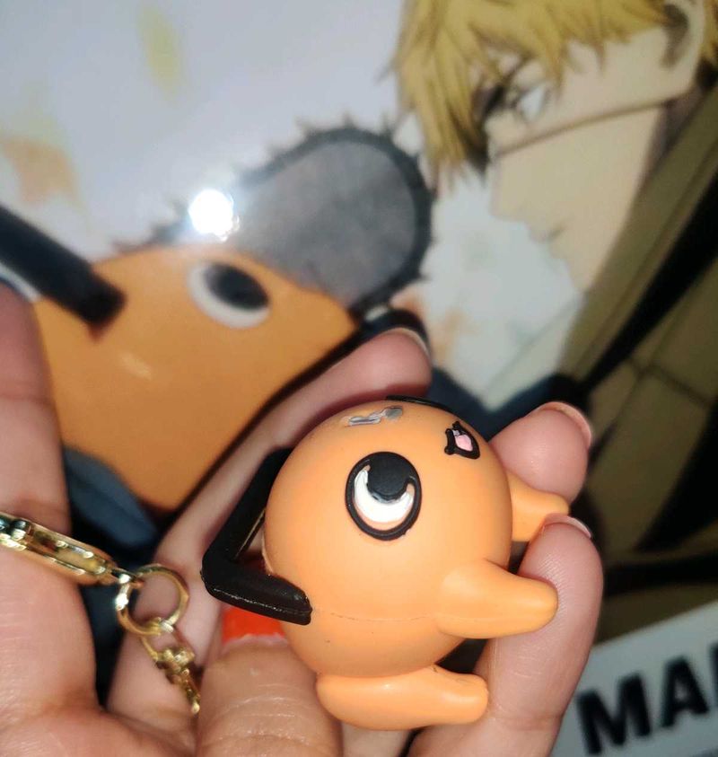 Original Pochita Chainsaw Man Keychain
