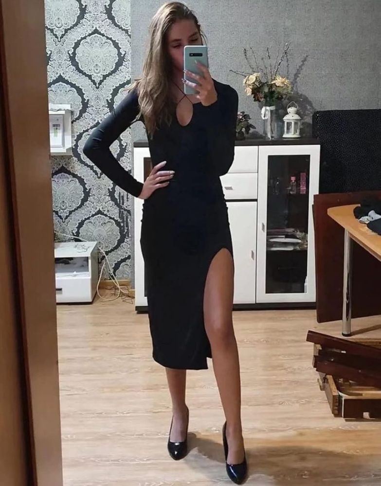 Urbanic Split Bodycon Dress