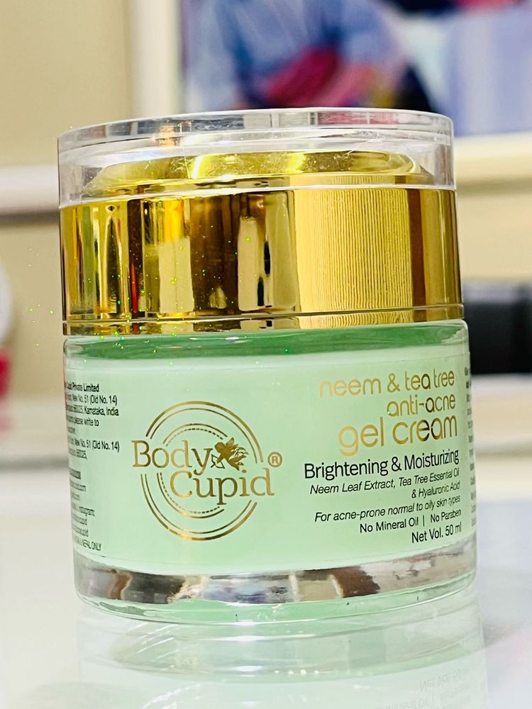 Anti Acne Gel Cream For Brightening &amp; Moisturising