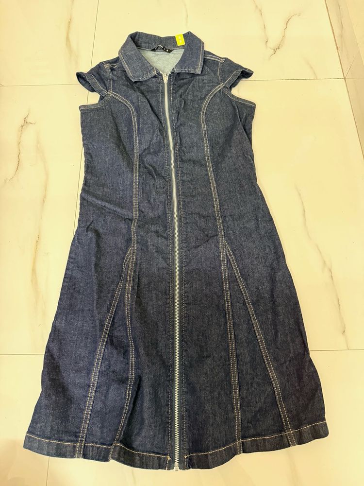 xs size Denim Mini Dress
