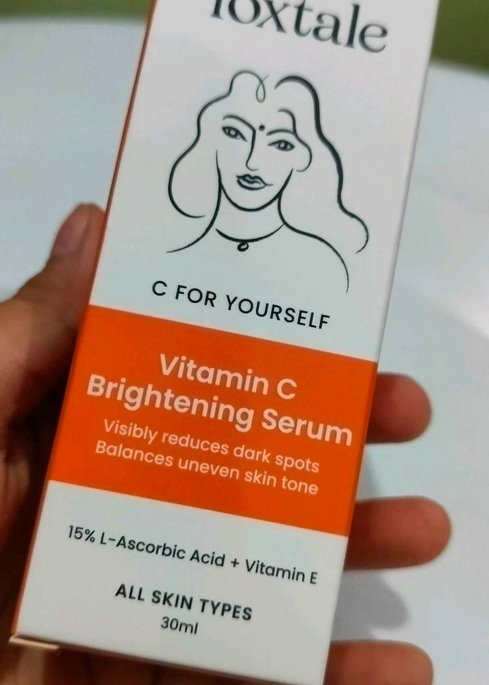 Foxtale Vitamin C Brightening Serum - New!