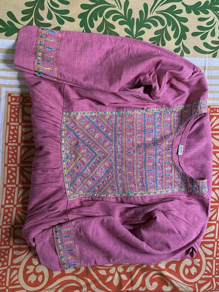 Embroidered Kurta
