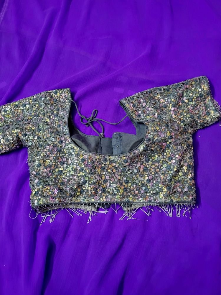 Georgette Worked Blouse