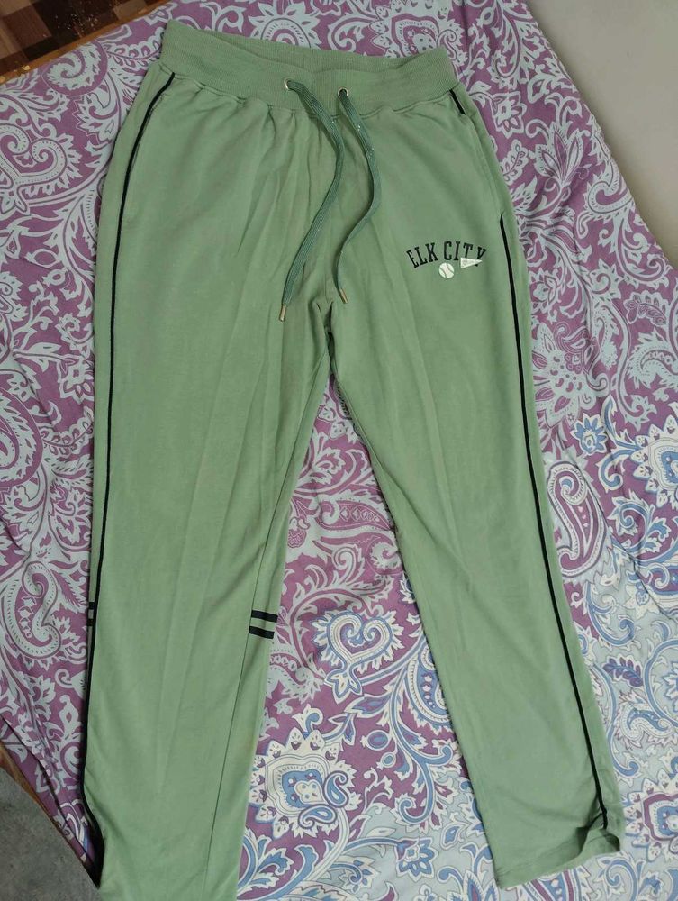 Green Track Pants