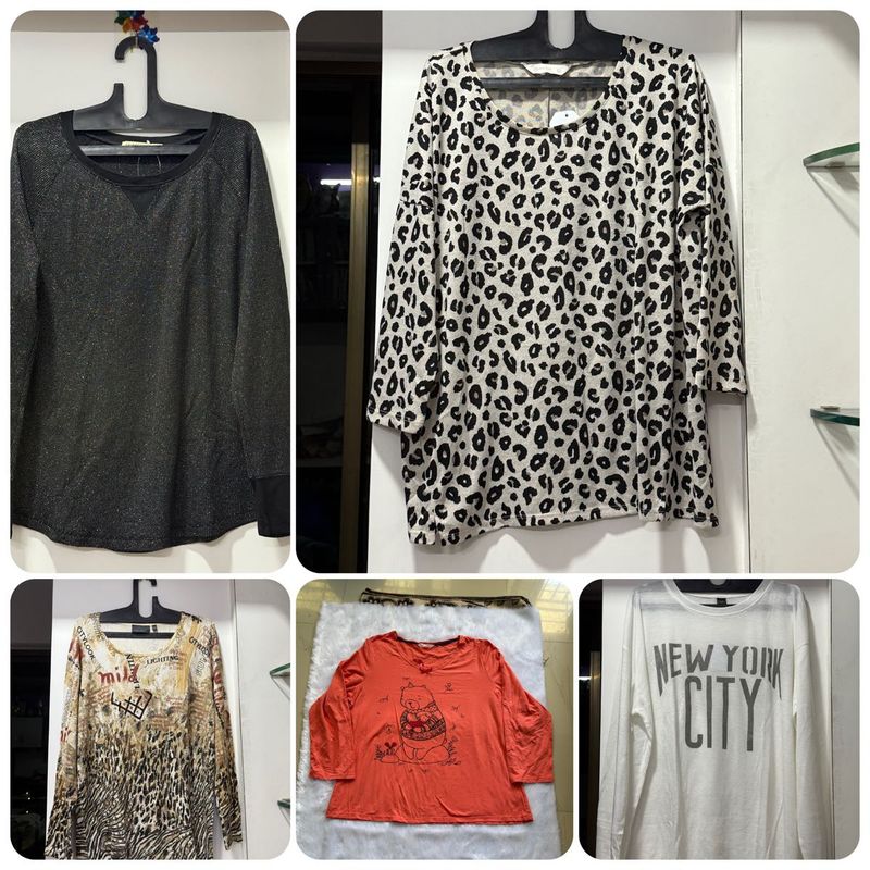 Tops Bundle Set of 5