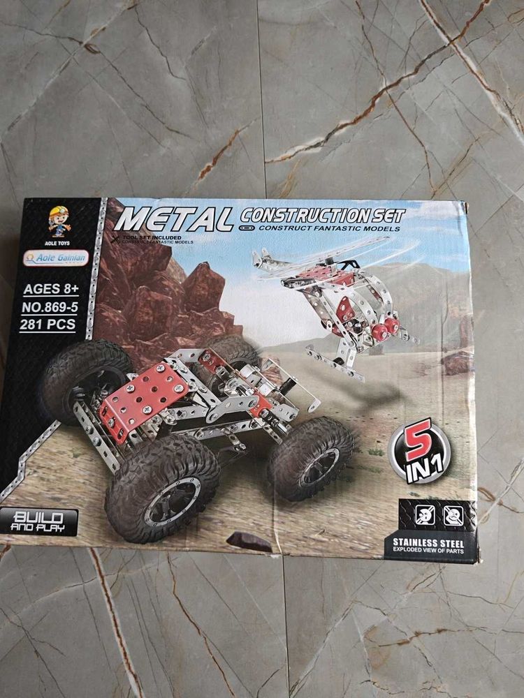 Metal Construction Set For Kids