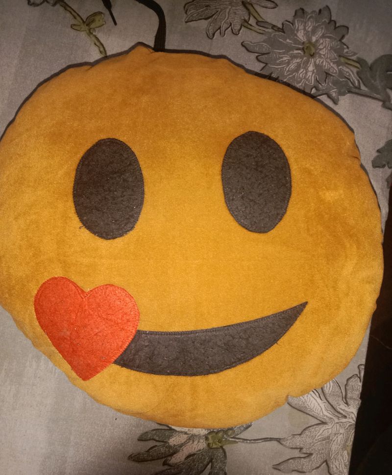 Smiley Emoji Cushion/ Pillow
