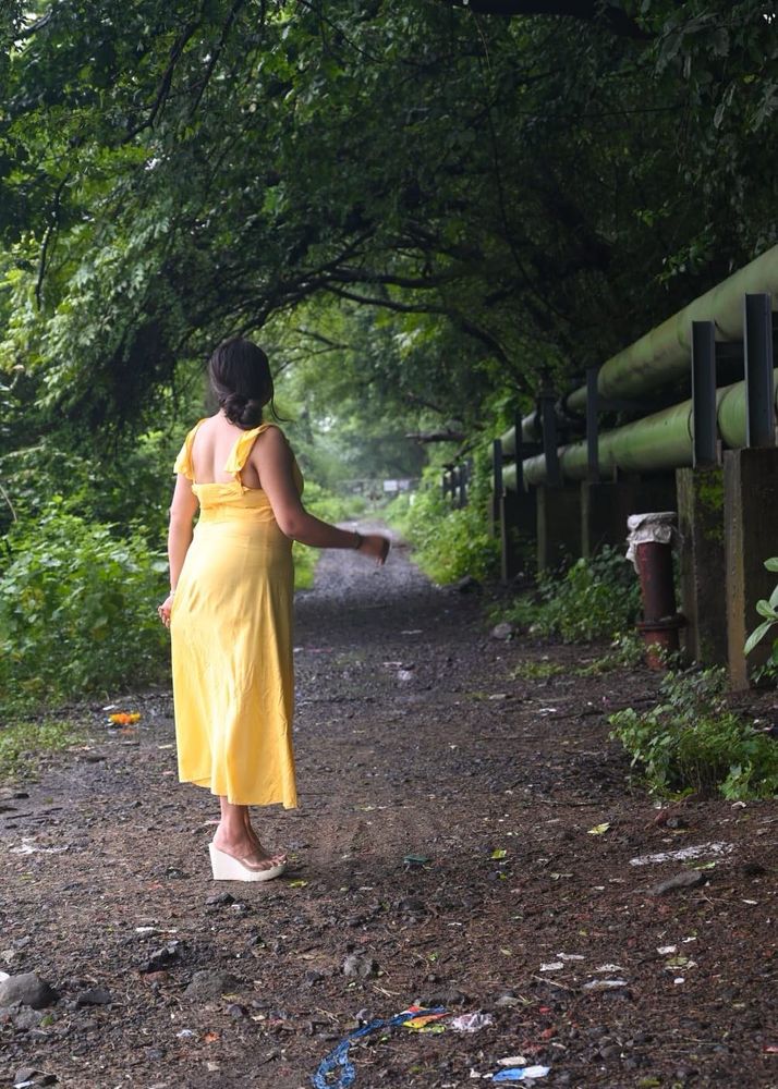 Yellow Sundress - Casual Chic