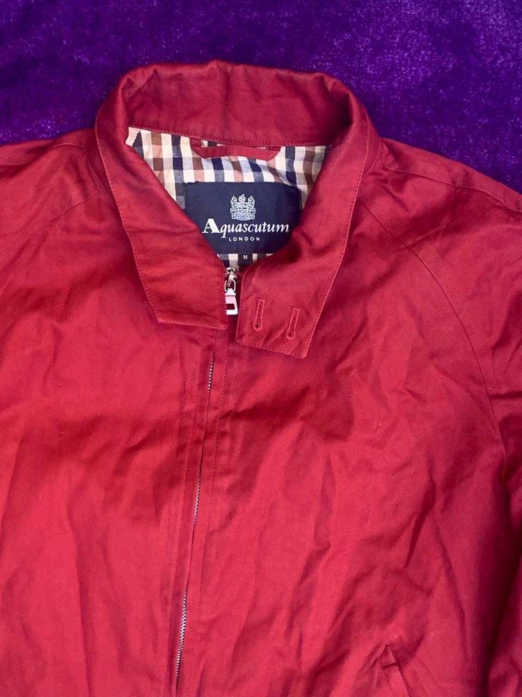 Red Aquascutum orignal premium  Jacket