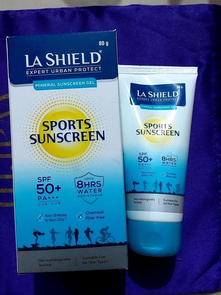 La Shield Sports Sunscreen Spf 50 PA +++