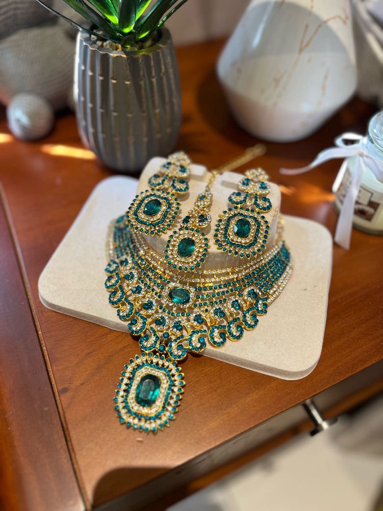 Emerald Green Jewelry Set