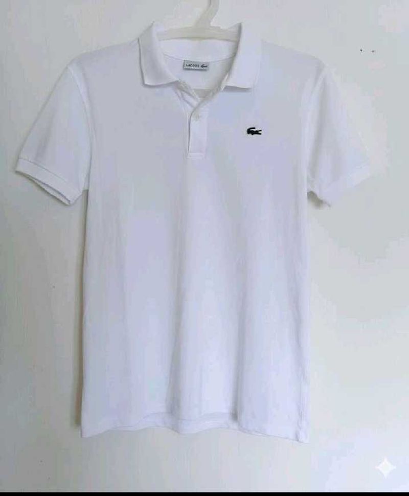 Lacoste White Polo Shirt