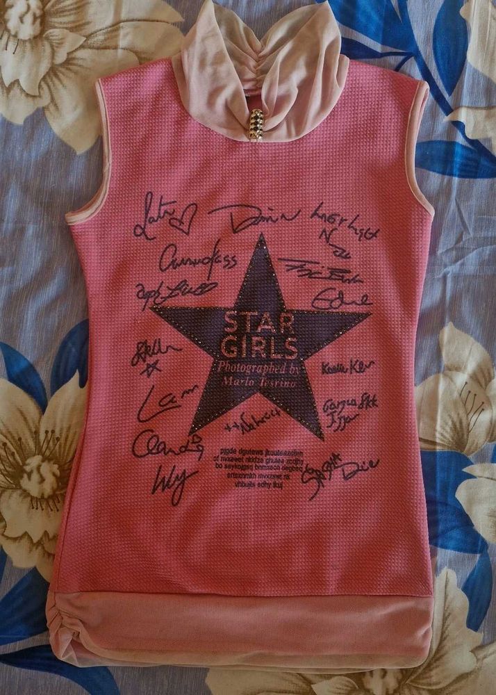 Vintage Star Girls Sleeveless Top