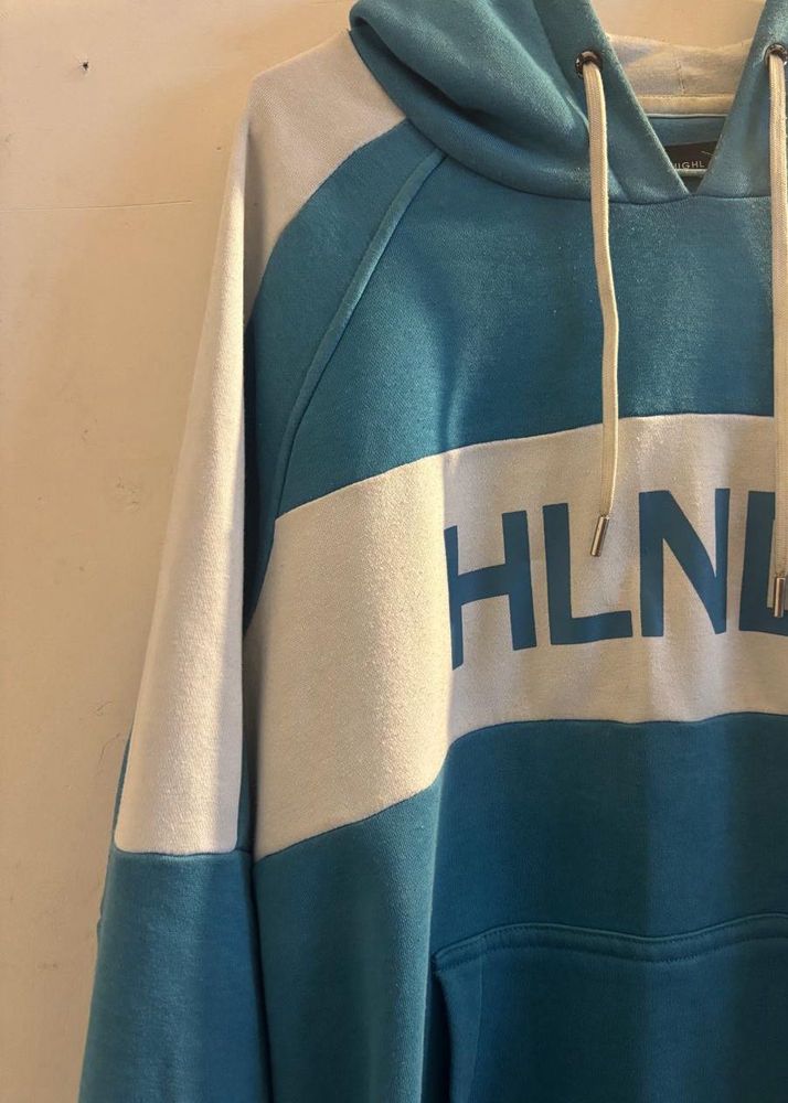 Blue &amp; White Hoodie