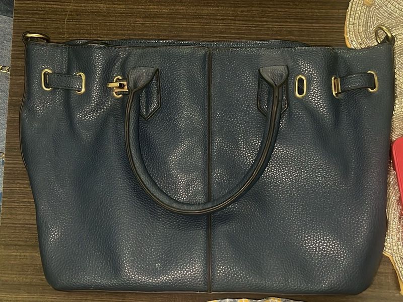 Blue Tote Bag