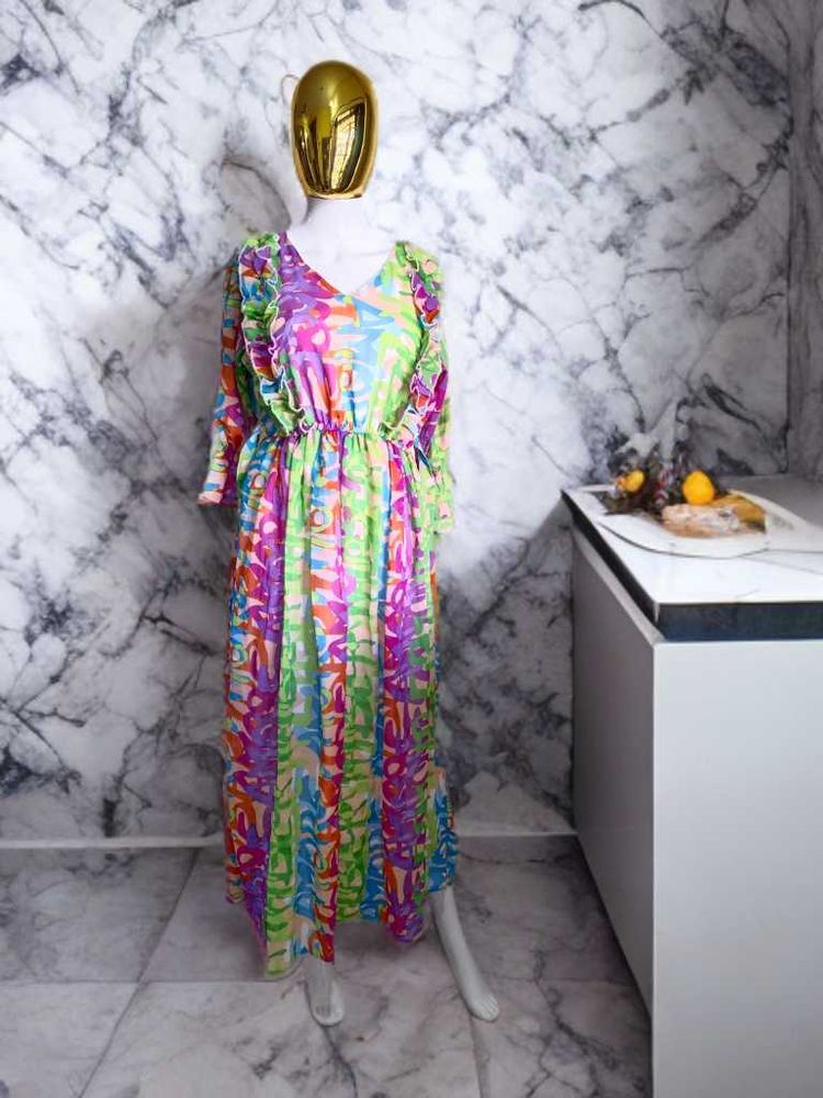 Long Multicolored Dress