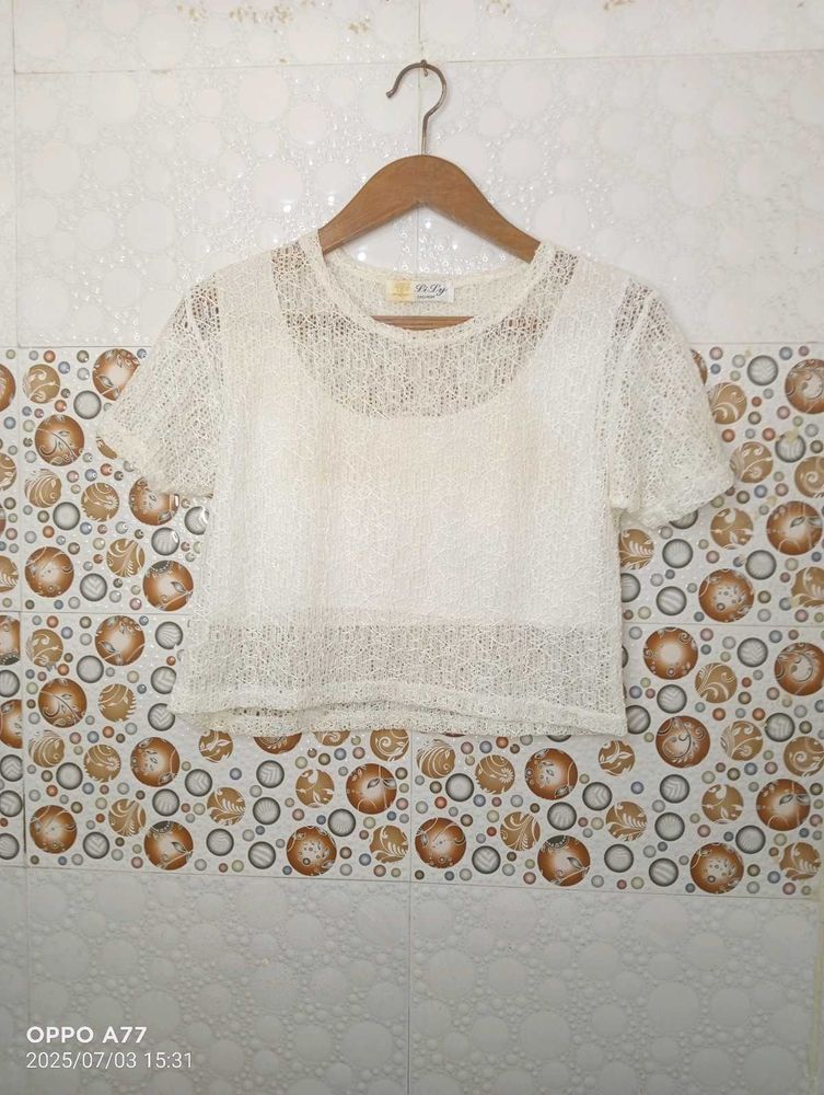 Lace Crop Top