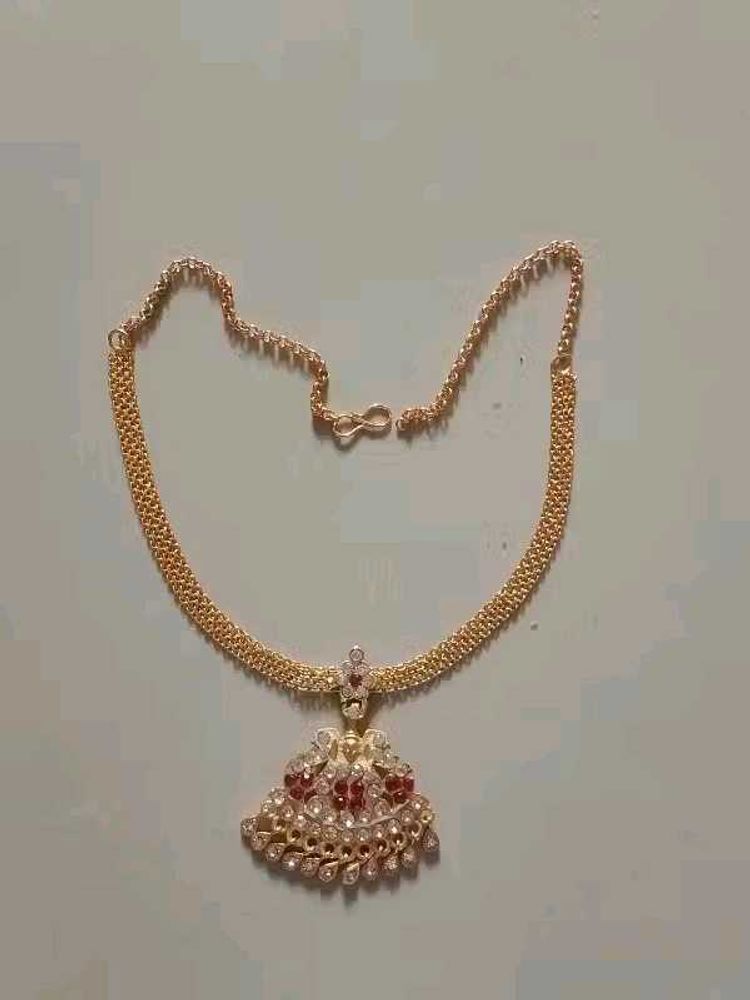 Gold Finish Necklace