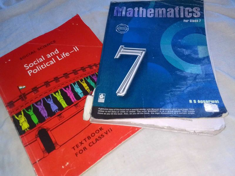 Class 7 Textbooks: Math &amp; Social Science