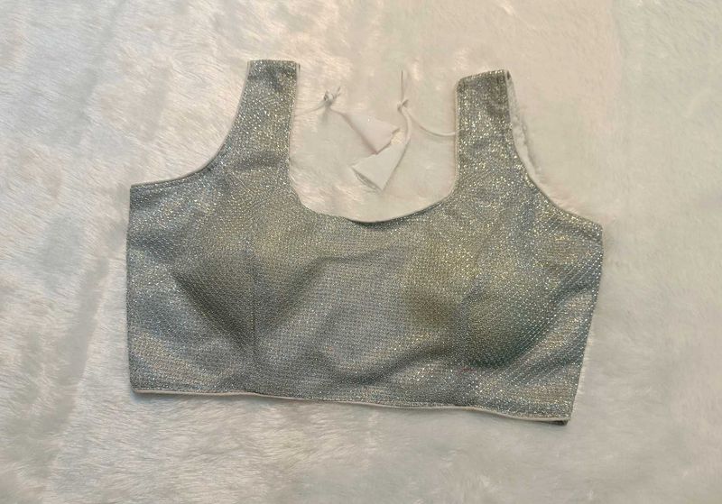 Silver Shimmer Blouse