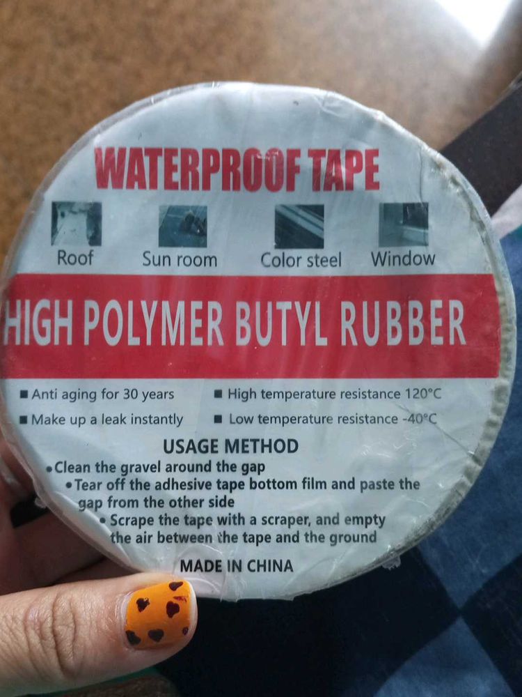 High Polymer Butyl Rubber Waterproof Tape