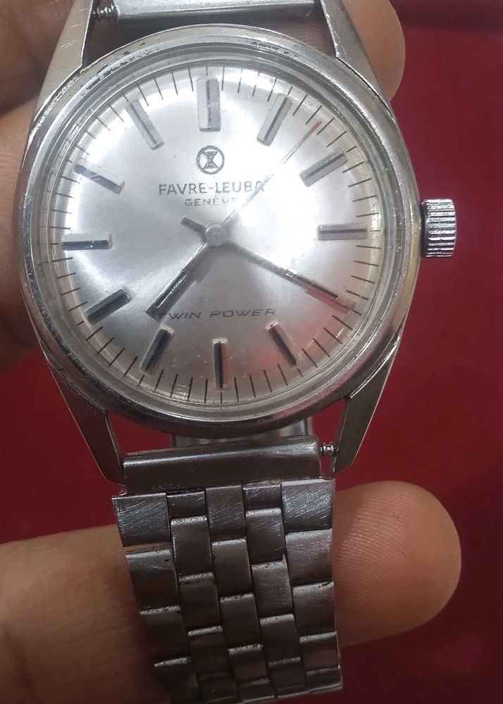 Vintage Faver Leuba Watch