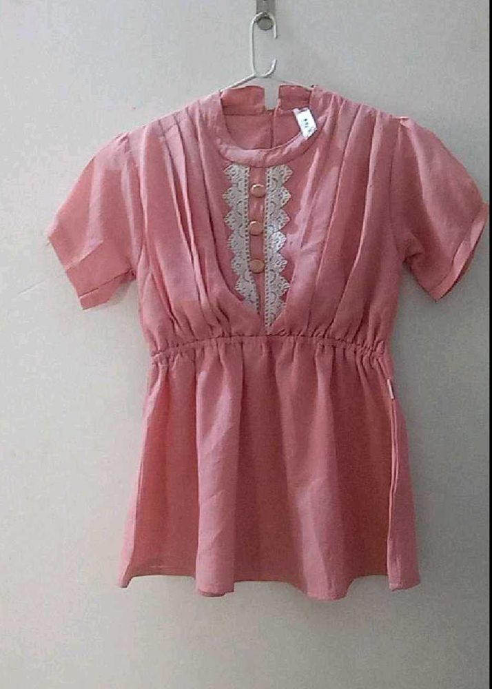 Cute Girly Pink Top