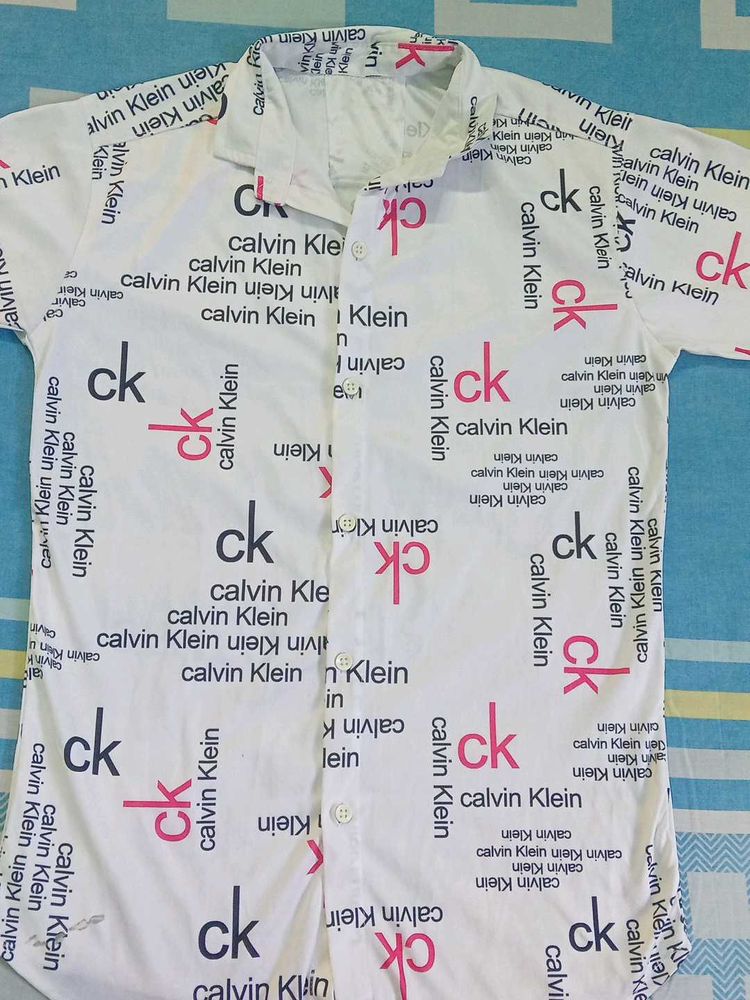 Calvin Klein Printed Unisex Shirt