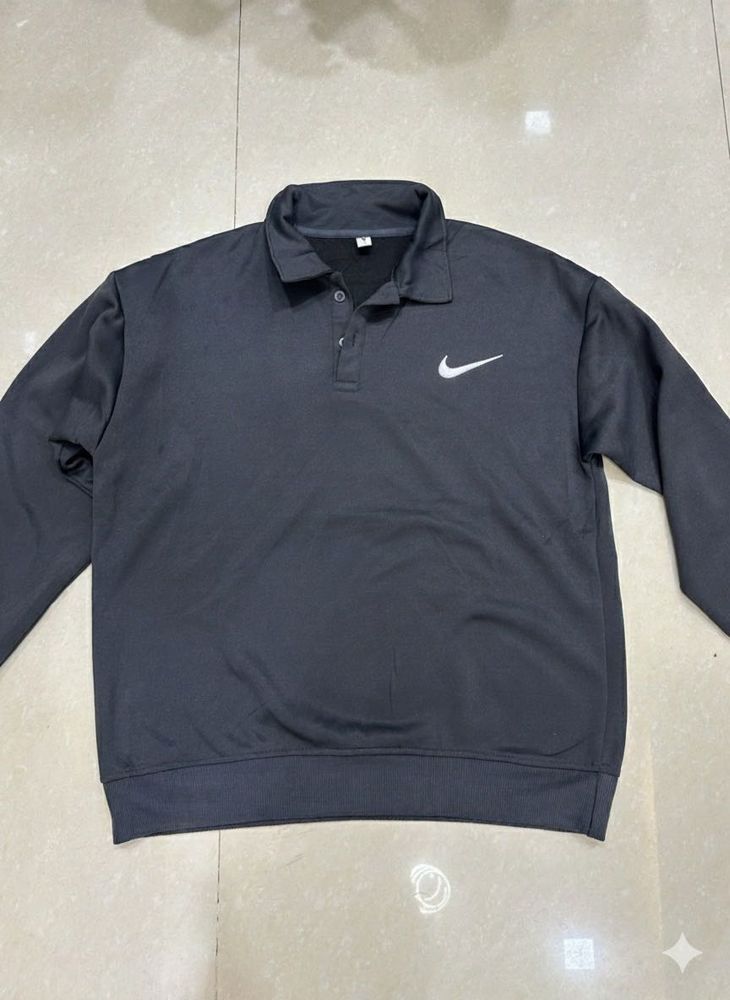 Nike Grey Long Sleeve Top