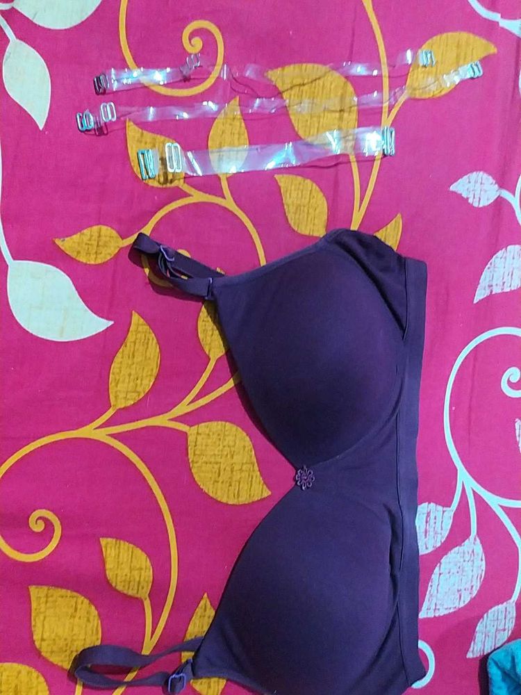Padded Bra With Removal All Straps and Invisible.