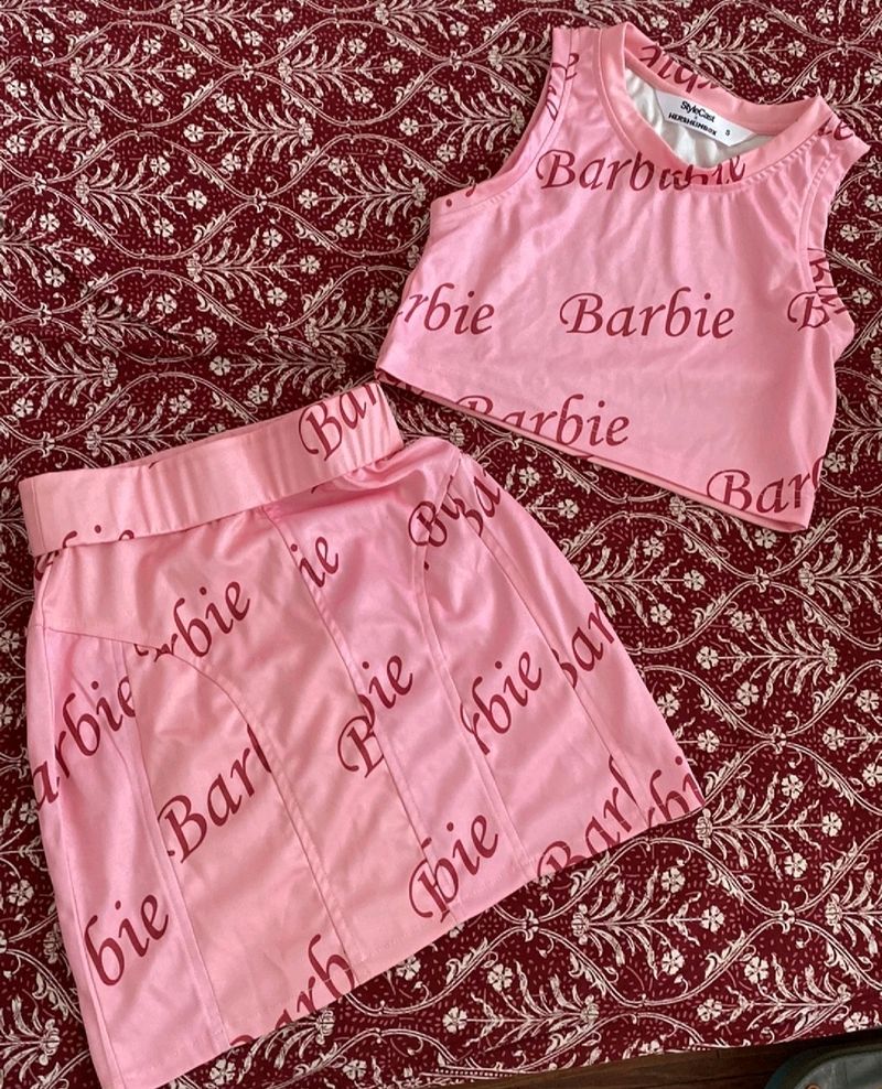 Shein Barbie Co Ord Set
