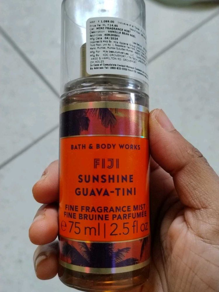 BBW Summer Body Mist - Fiji Guavatini