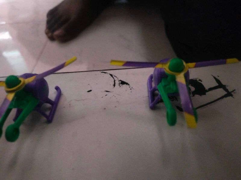 Toy Helicopters (Set of 2)