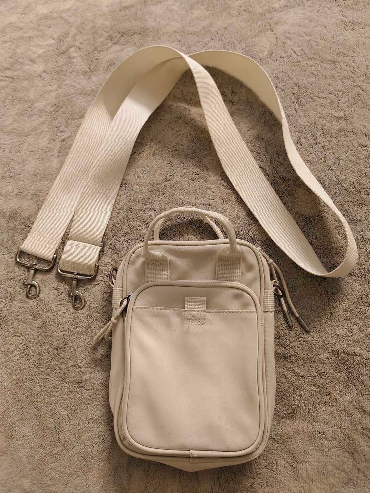 Beige Crossbody Bag